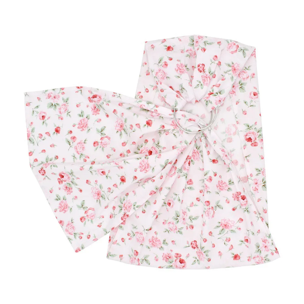 

LONSANT Toddler Baby Doll Carrier Sling Children Floral Print Pets backpack kids multifunctional cotton Ring Sling
