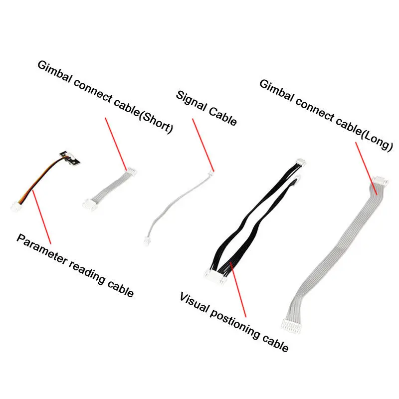 DJI Quadcopter Drone Cable Set Gimbal Connect + Signal Vision Localization for Phantom 3Adv/ 3Pro 3A/3P | Электроника