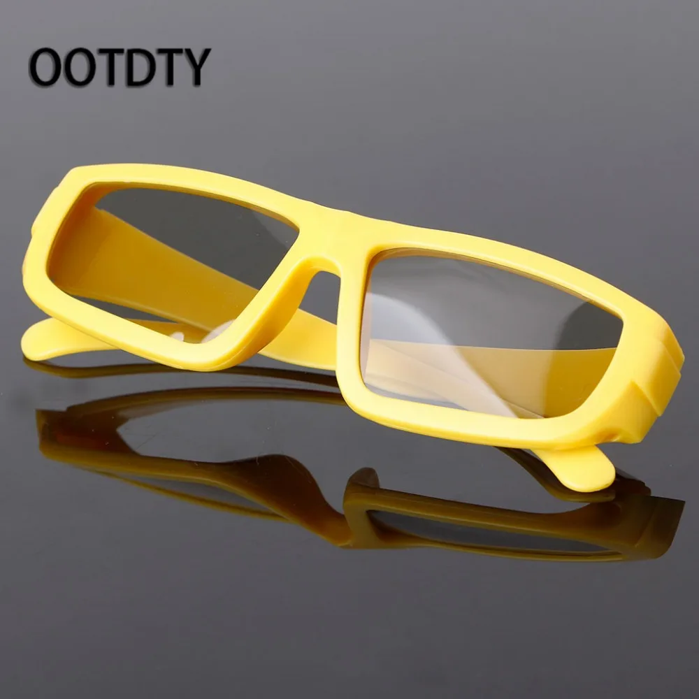 Детские круговые поляризационные Пассивные 3D очки для реального D TV Cinema Movie|3d