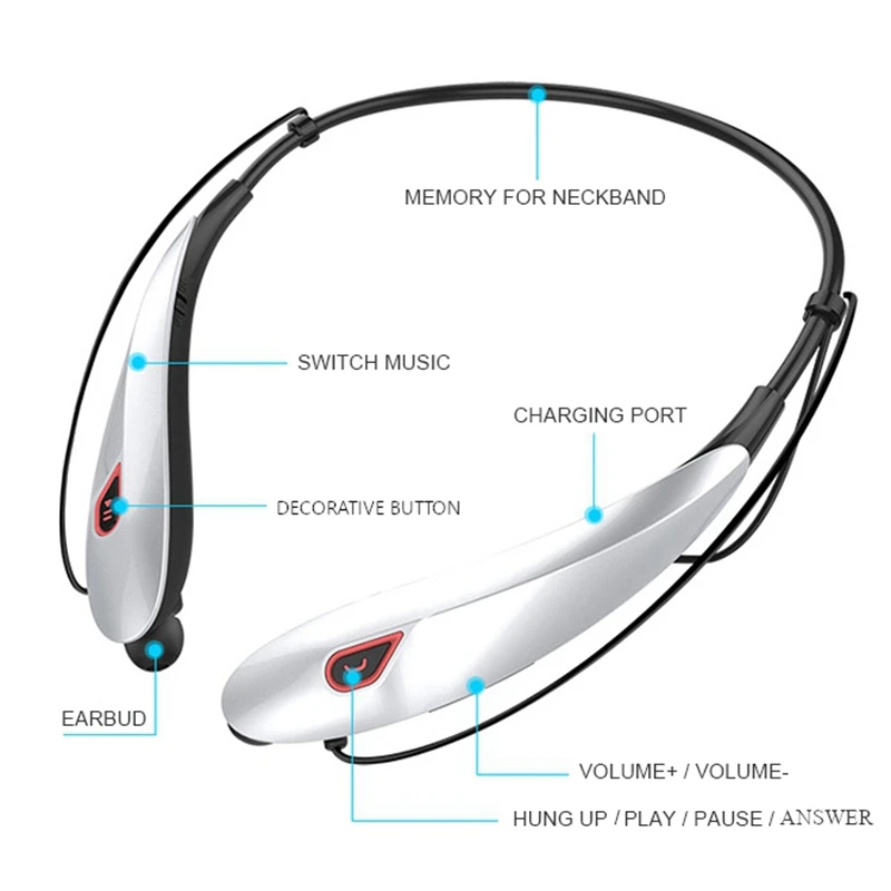 Беспроводные Bluetooth наушники, гарнитура, музыка, Спортивная гарнитура, 3D, настоящая стерео, магнитная, вкладыши, наушники для iPhone, для Xiaomi