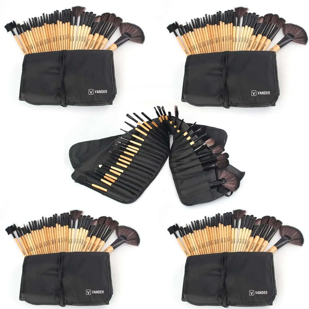 32 шт. кисти для макияжа с косметической сумкой|32pcs makeup brushes|foundation brushpowder foundation brush |