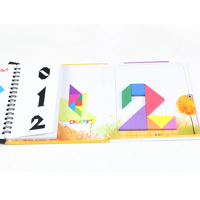 Детская игрушка головоломка 150 искусственная математика танграмма для