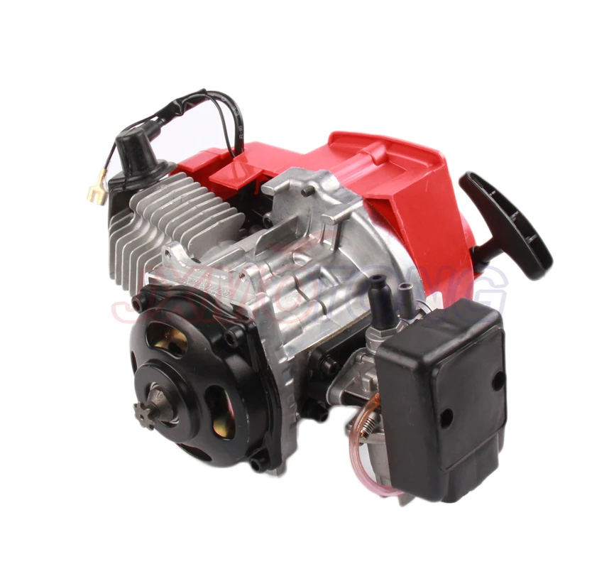 Новый Превосходное качество 43cc 47cc 49cc 2 тактный двигатель для мотора мини QUAD ROCKET