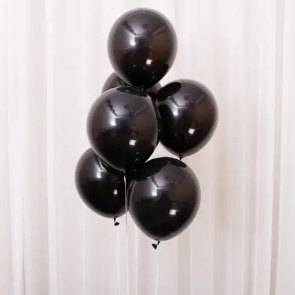 Black Черно-белые вечерние воздушные шары из фольги с надписью «Happy Birthday football/Soccer Fans» для маленьких мальчиков, Детские вечерние украшения KTV - Цвет: Black