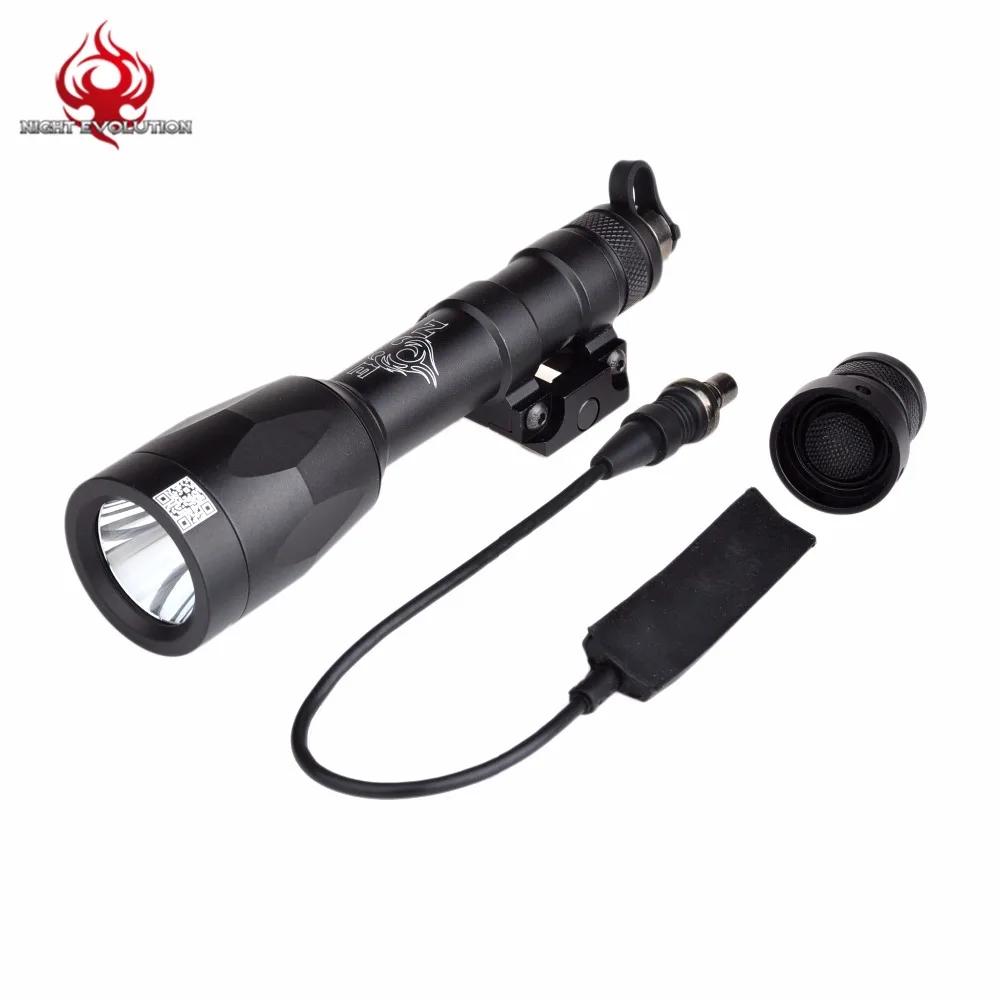 Тактическая вспышка Night Evolution M600P светодиодсветильник для разведчика Охотничья