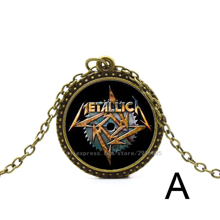 1 шт. тяжелое металлическое ожерелье 10 стеклянный с кабошоном кулон крутые