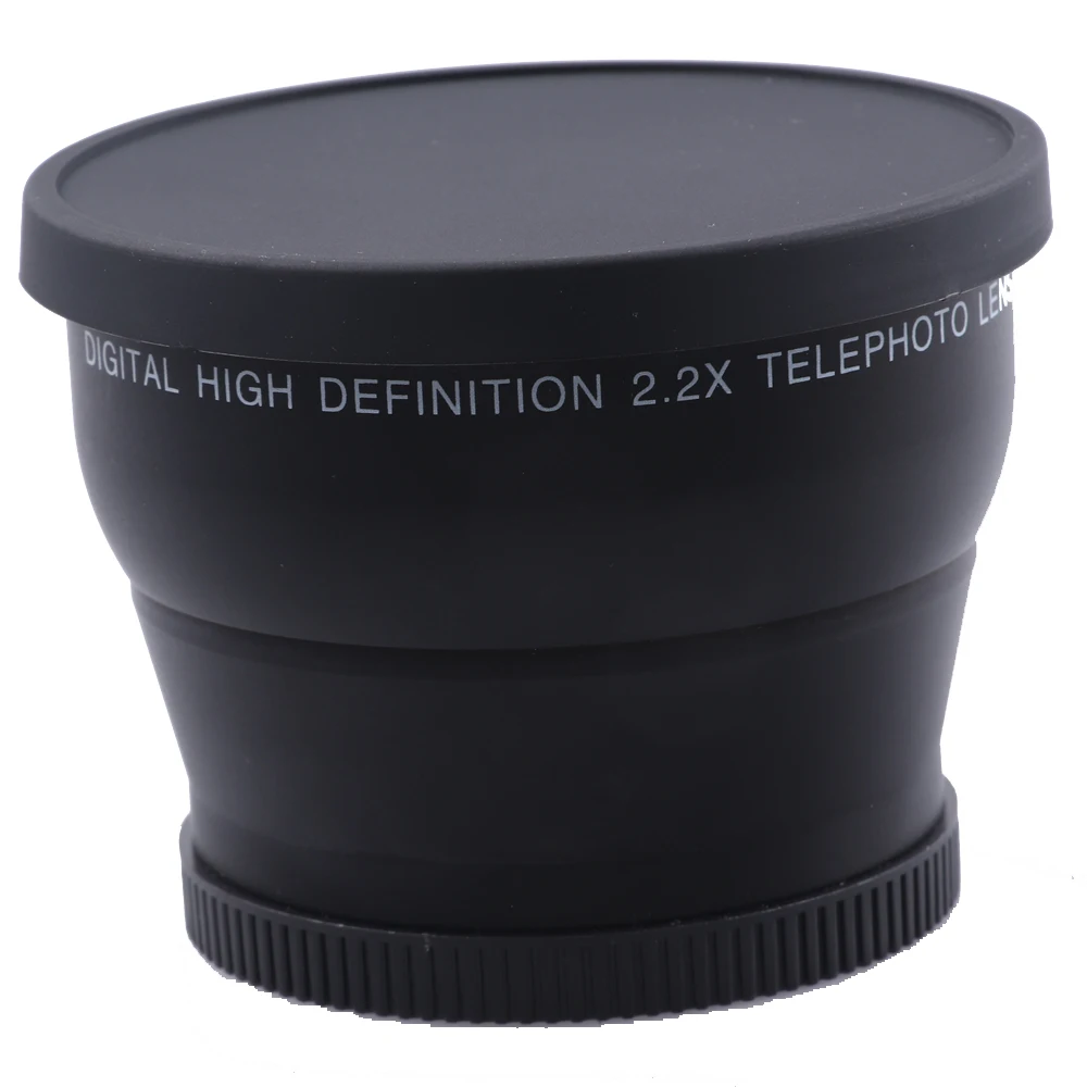 Дополнительные телеобъектив 58 мм 2 2x для объективов Canon 77D/350D / 400D 450D 500D 1000D 550D 600D/1100D