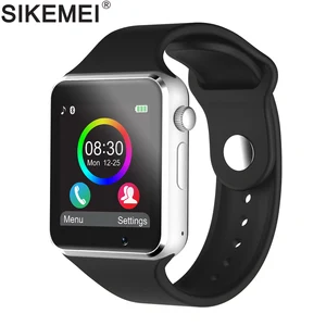 sikemei bluetooth smart watch smartwatch phone with pedometer touch screen camera support tf sim card for android ios smartphone free global shipping