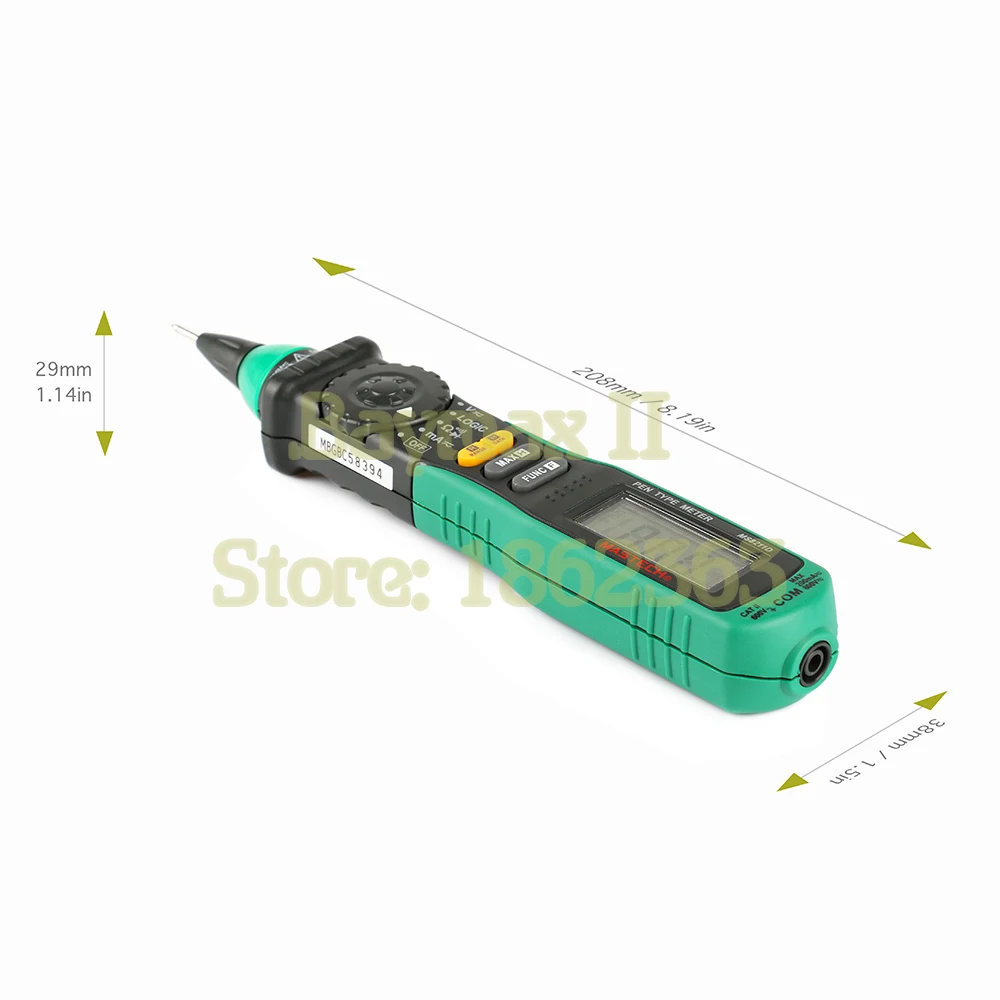 Mastech MS8211D ручка-Тип Цифровой мультиметр Ручной/Авто Диапазон AC/DC измеритель напряжения тока с логическим уровнем тест