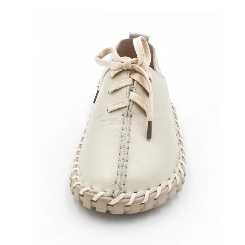 TIMETANG босоножки из натуральной кожи Лоферы Повседневная обувь на платформе