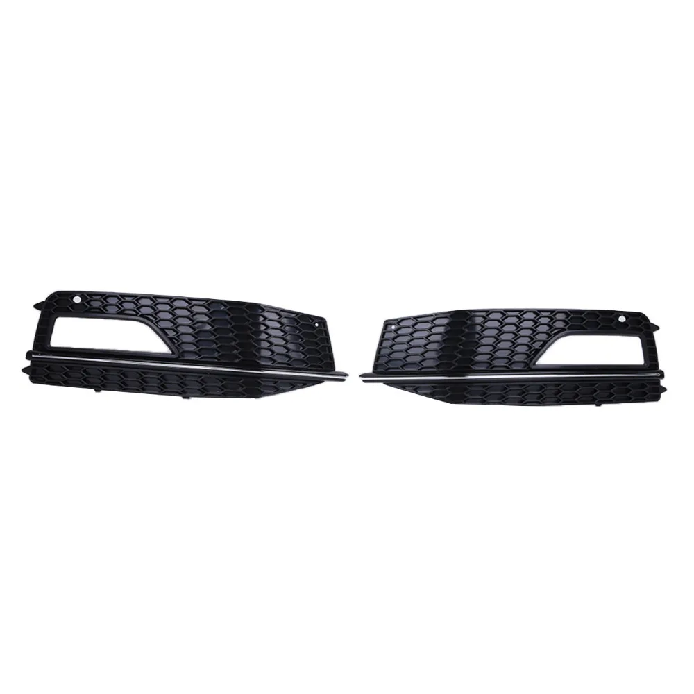 2x для Audi A4 B9 S Line S4 Sedan 2013 2014 2015 противотуманные фары на передний бампер решетка