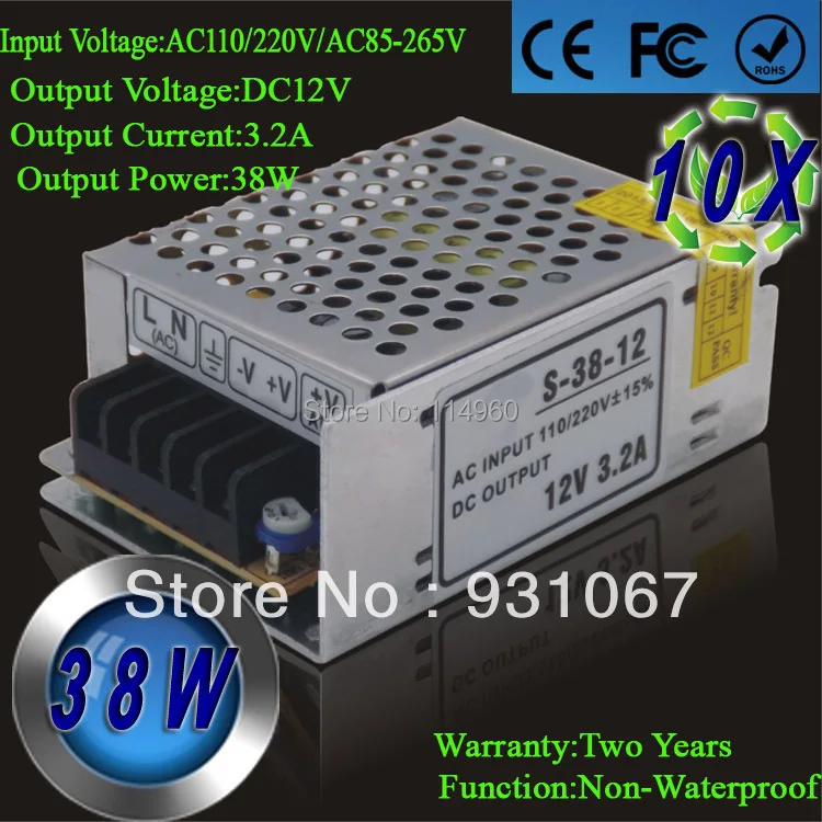 Supernova Продажа напрямую с завода 12v 3a 36W импульсный источник питания постоянного