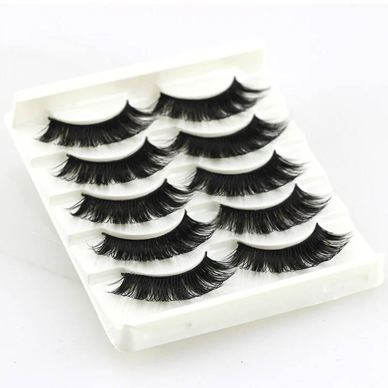 YOKPN накладные ресницы Многослойные толстые перекрещивающиеся сценическая