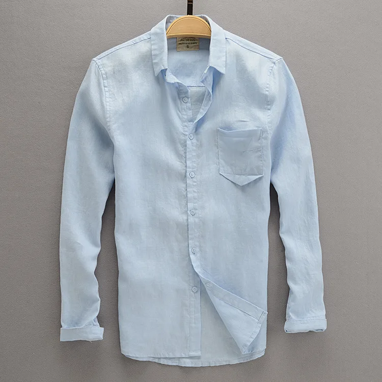 linen mens shirts