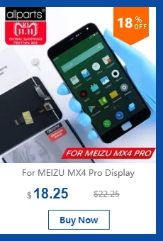 Дисплей для Meizu MX6 в сборе с тачскрином на рамке