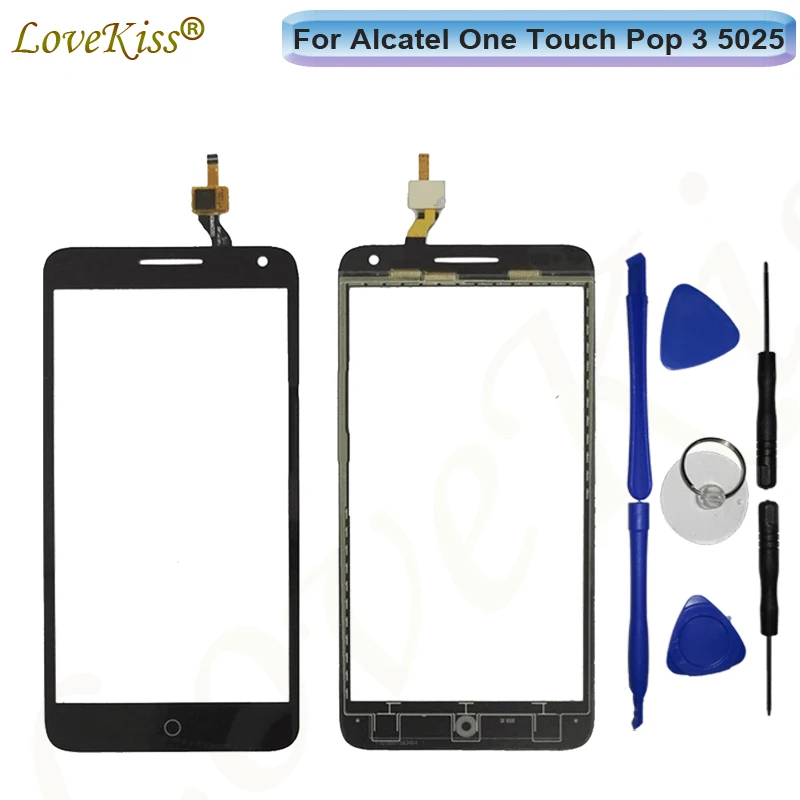 Сенсорный экран передней панели для Alcatel One Touch Pop 3 Pop3 OT5025 5025D OT 5025 сенсорный