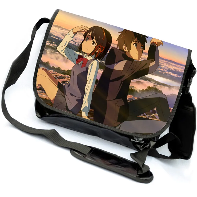 Kimi no Na wa ваше имя школьная сумка унисекс для мальчиков и девочек Tachibana Taki Miyamizu Mitsuha