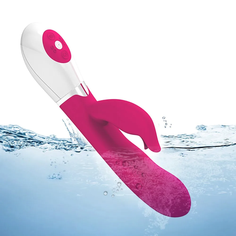 Вибратор фаллоимитатор для стимуляции клитора с 30 режимами вибрации секс