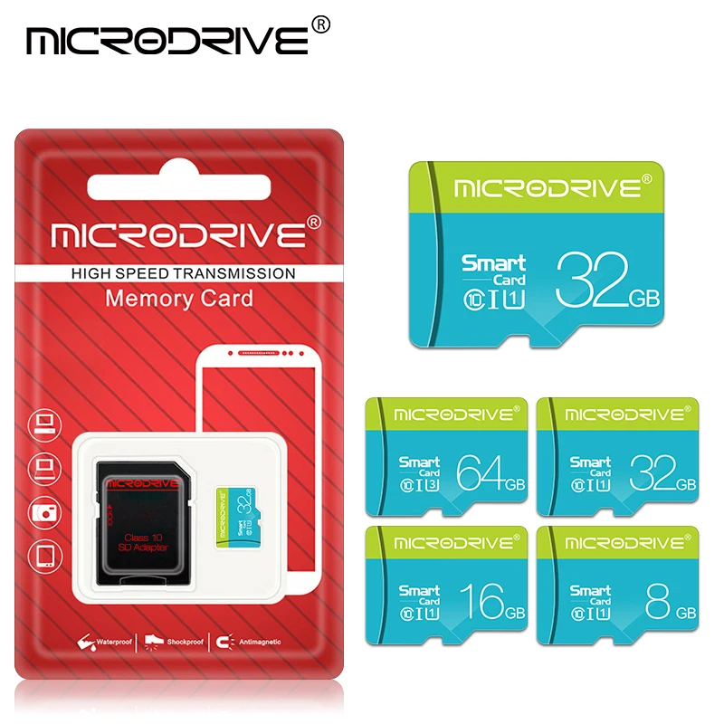 Высокоскоростная карта micro sd класса 10, 16 ГБ, 32 ГБ, 64 ГБ, 128 ГБ, флеш-карта SDHC/SDXC, sd карта s mini, TF карта для смартфонов/камер