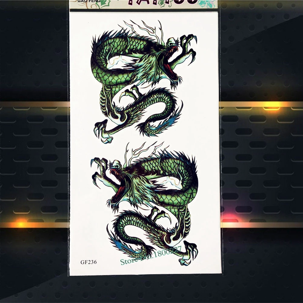 Крутые мужские дизайнерские временные моментальные тату Тотем женские