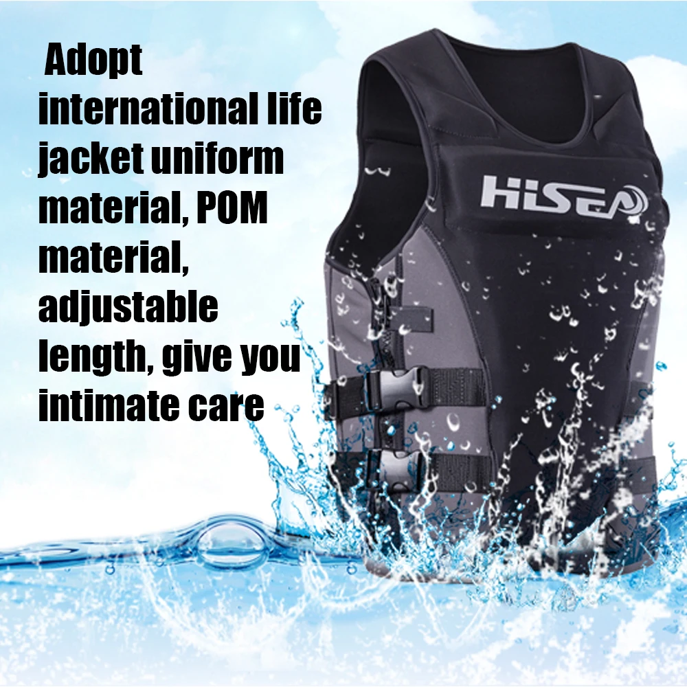 

Neoprene Profession Life Vest Unisex Life Jacket Buoyancy Lifejacket Fishing Surfing Life Vest Swimming Surfing Floating Cloth