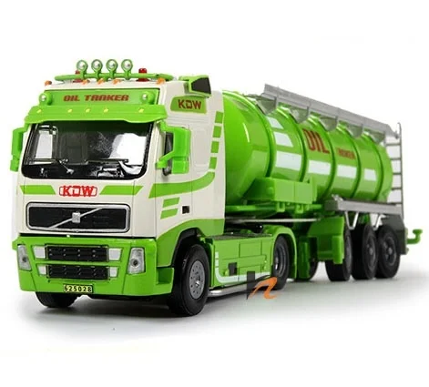 

New Oil Tanker Trucks All-Alloy Die-cast Model Engineering Truck Car Toys Children Gift