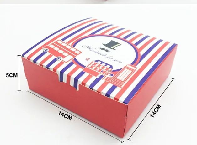 

England style cake box - bakery gift baking packing box 20pcs/lot