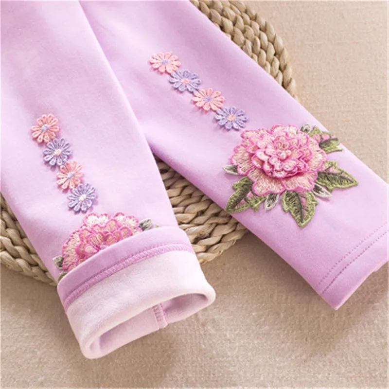 Леггинсы для маленьких девочек детские облегающие штаны хлопковые леггинсы