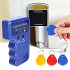 Ручной RFID-Дубликатор 125 кГц, копировальный аппарат, записывающее, программирующее, считывающее устройство + перезаписываемые идентификационные брелоки EM4305, бирки, карты