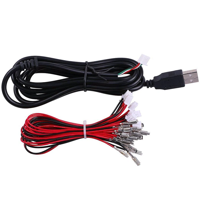 Usb-энкодер для аркадных игр с нулевой задержкой ПК джойстика Mame и Raspberry Pi запчасти