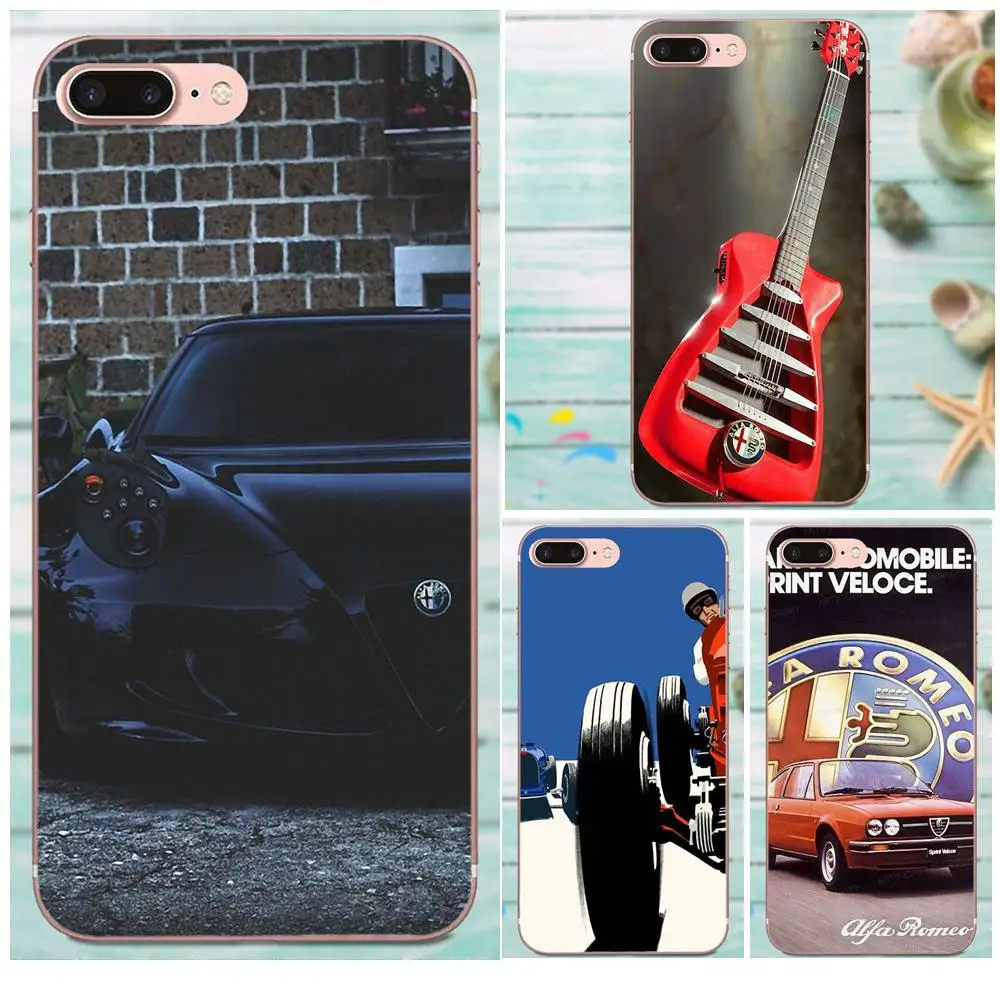 Мягкие силиконовые ТПУ прозрачные чехлы Capa Car Alfa Romeo для Huawei Mate 7 8 9 10 20 P8 P9 P10 P20 P30 Lite