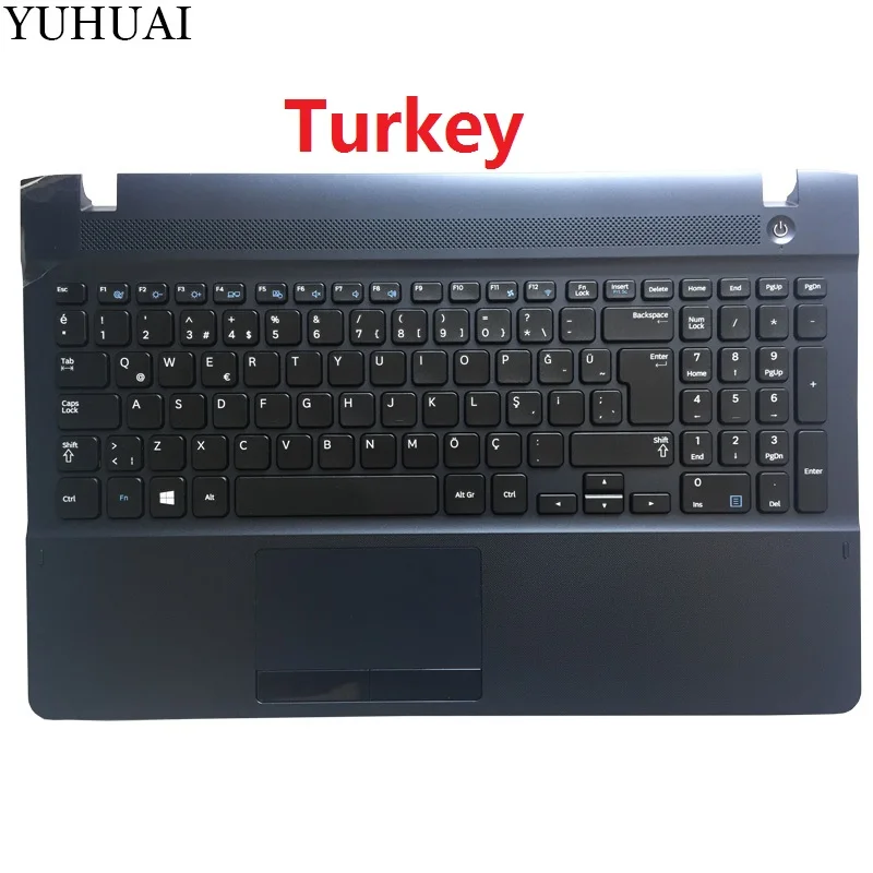 Серый Клавиатура для samsung NP270E5R NP270E5J NP270E5G NP270E5U Французский FR/Swiss SW/Турция TR Клавиатура ноутбука - Цвет: Серый