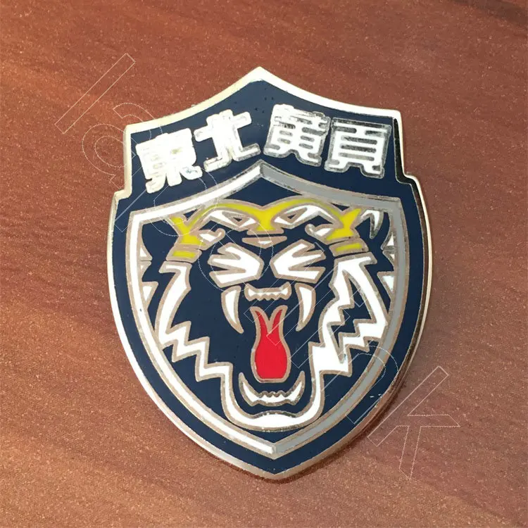 Позолоченные бейджи с логотипом в виде головы орла индивидуальными буквами и