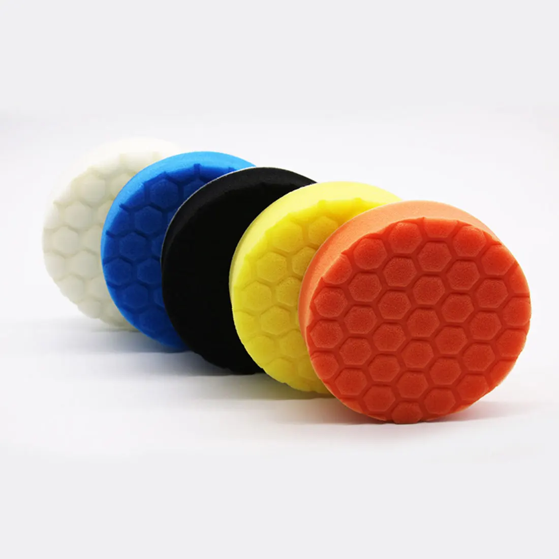 

BU-Bauty 2018 New Arrival 5Pcs Buffering Polishing Pad kit For Auto Car Polisher 3/4/5/6/7 inch