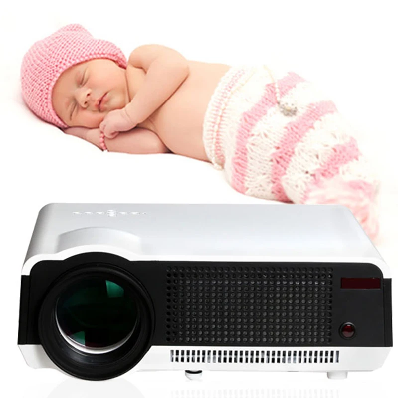 Poner Saund светодиодный HD проектор 5500 люмен Beamer 1080P ЖК-проектор ТВ Full видео домашний