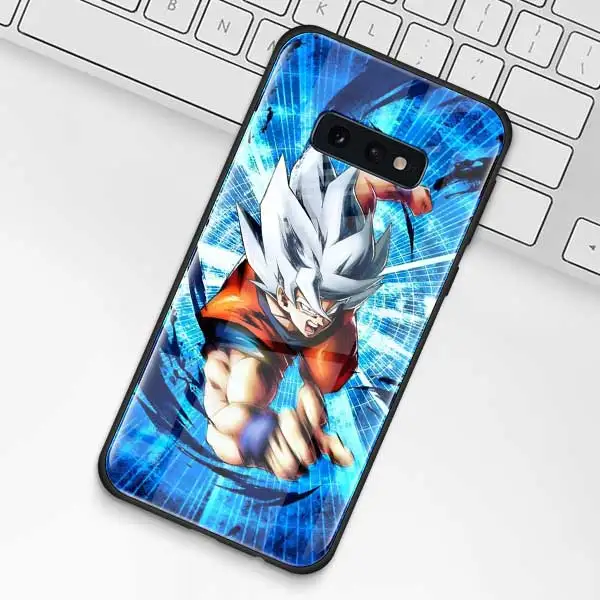 009 Чехол из закаленного стекла Dragon Ball для samsung Galaxy S10 S10e S9 S8 S10 Plus Note 9 A50 A30 - Цвет: 009