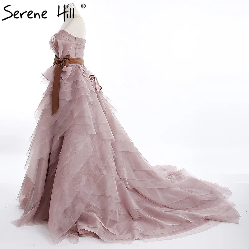 Простые сексуальные свадебные платья без рукавов из тюля 2020 с бантом для