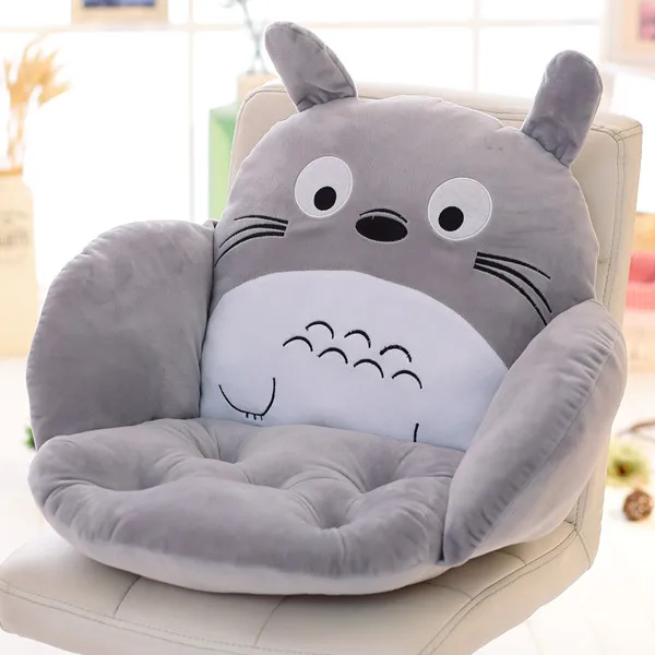 Totoro Милая мультяшная Подушка на стул для домашнего декора и офиса, утолщенная подушка на сиденье, диванная декоративная подушка для дома, автомобильное кресло - Цвет: Totoro
