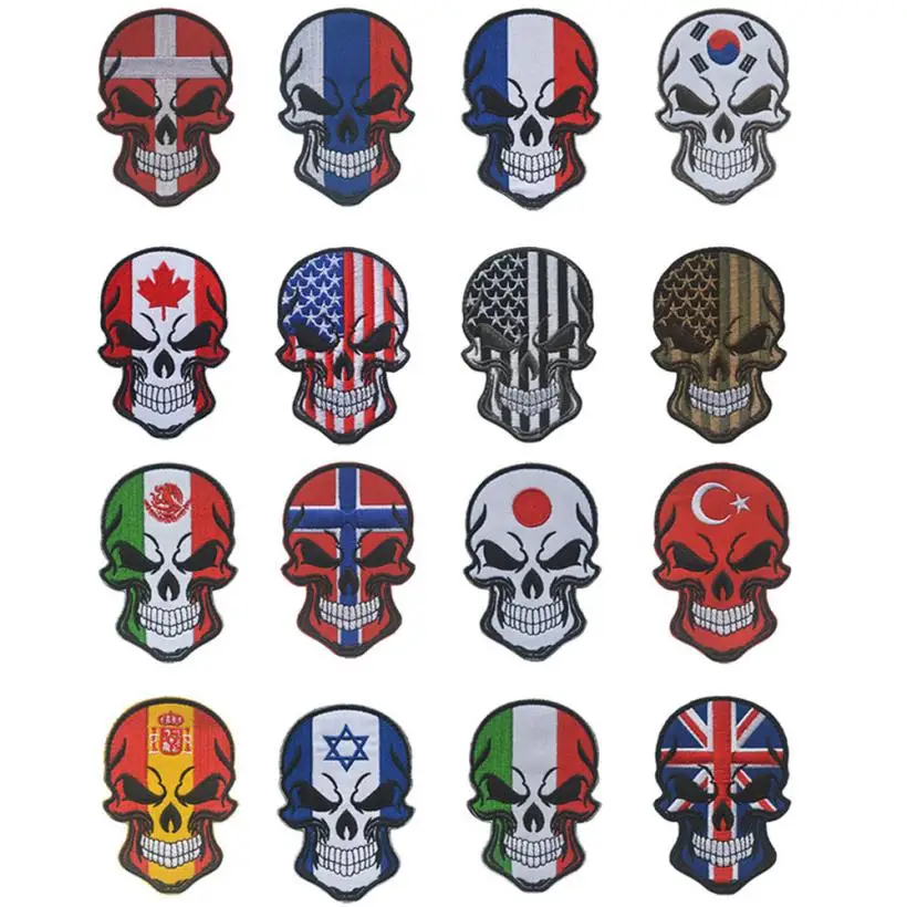 2018 Флаг Тактический военный боевой флаг волшебные наклейки значок украшение 3sw0605