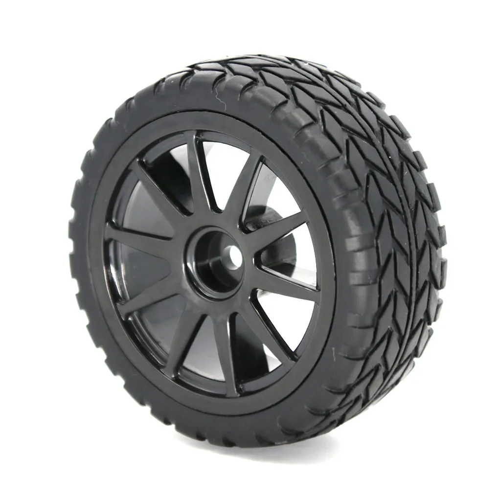 Детали модели 2 шт. автомобильные шины резиновые 63 мм для 1:10 RC Drift Road Racing Truck Rally Tire (7