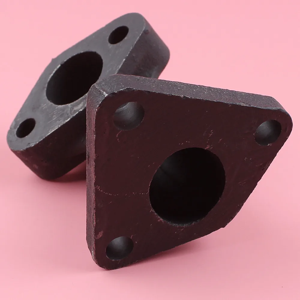 Выхлопной глушитель труба коллектор для Honda GX390 GX340 13HP 11HP GX 390 340 газонокосилка 4