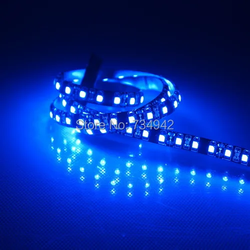 Waterproof-IP65 5 метров DC 12 V SMD3528 гибкий светодиодный полосы 600 s 8 мм PCB черный фон белый