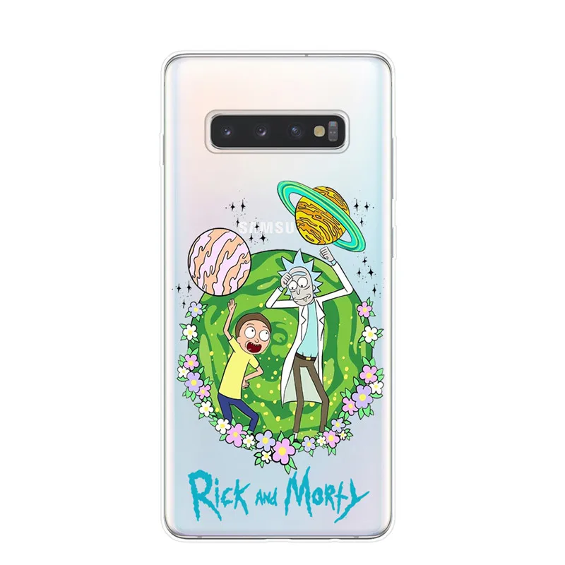 T6365 Рик и Морти силиконовый чехол-накладка из мягкого ТПУ чехол для samsung S6 S7 край S8 S9 S10 плюс S10E S10 Lite 5G Note 8 9 10 Pro M20 M30 M40 крышка - Цвет: T6365