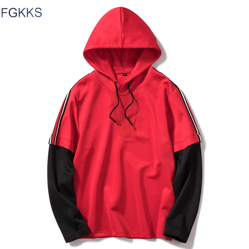 FGKKS Для мужчин брендовые модные толстовки с капюшоном Кофты Новинка s