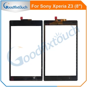 Сменный сенсорный экран с цифровым преобразователем для Sony Xperia Z3 Tablet Compact SGP611 SGP612 SGP621, 8 дюймов (черныйбелый)