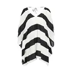 Шифоновая пляжная одежда с кисточками, женская накидка на купальник, купальные костюмы, Летнее мини-платье, свободное однотонное парео, накидка