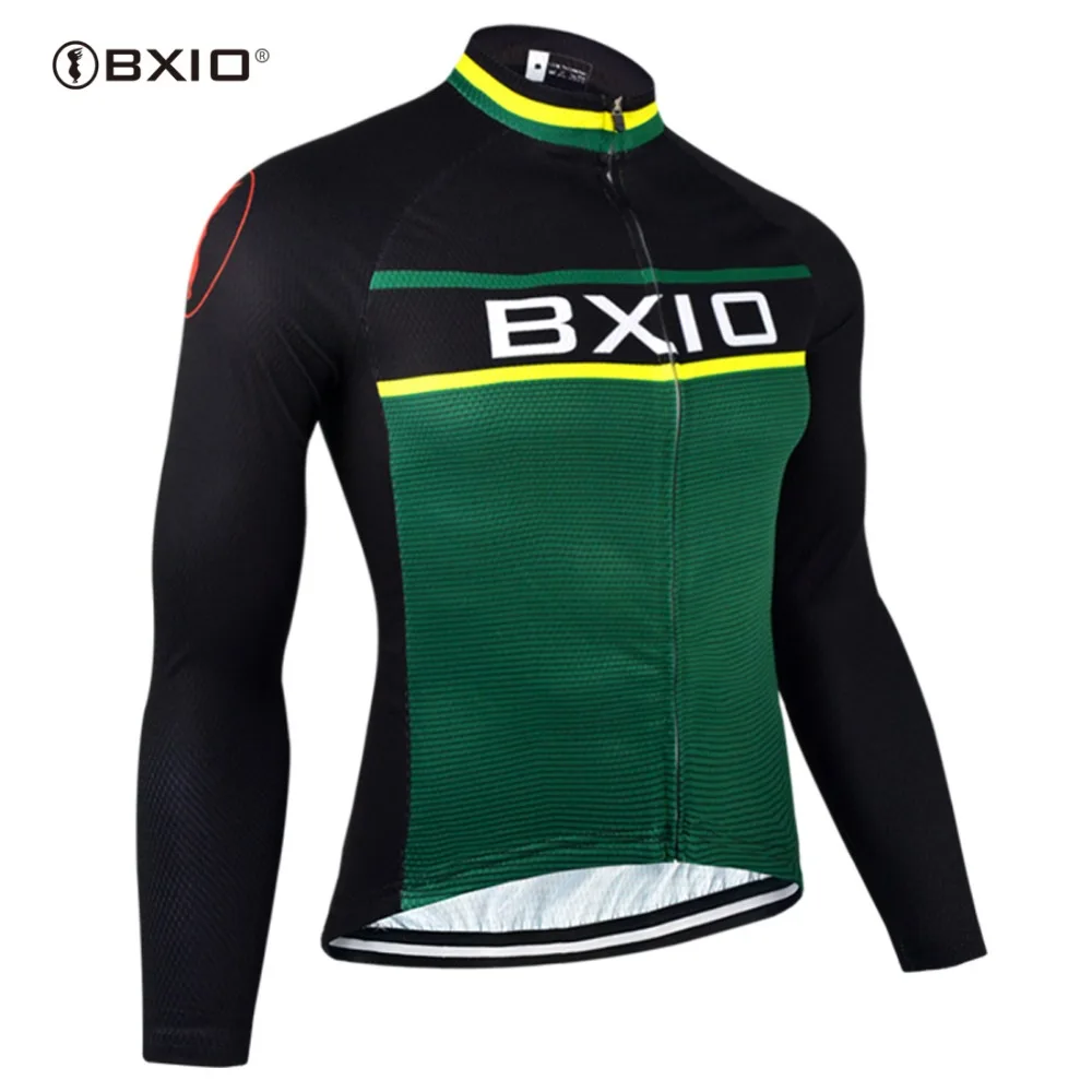 BXIO Men Pro Cycling Jacket Bike Winter Fleece Jackets Windproof Clothes MTB Ciclismo Maillot Fit BX-0109HG092-J | Спорт и