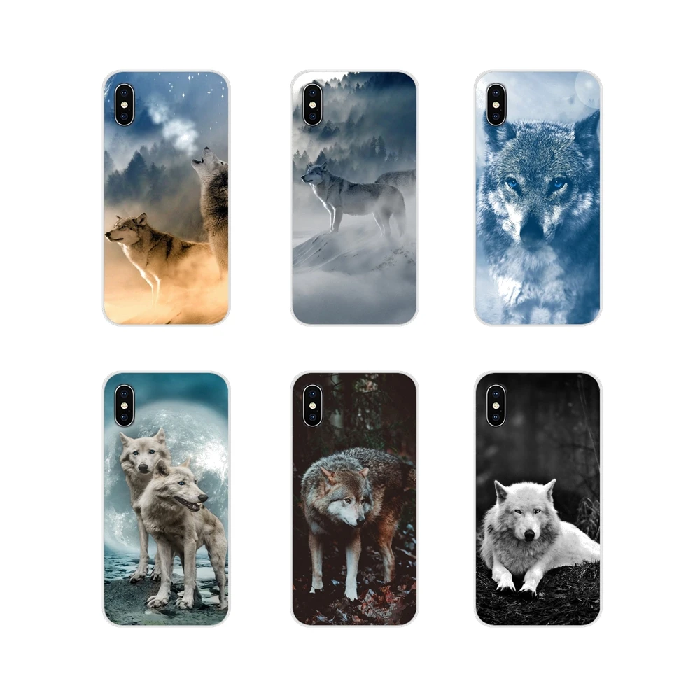 Wolf animal для Huawei P Smart Mate Honor 7A 7C 8C 8X 9 P10 P20 Lite Pro Plus Аксессуары чехлы