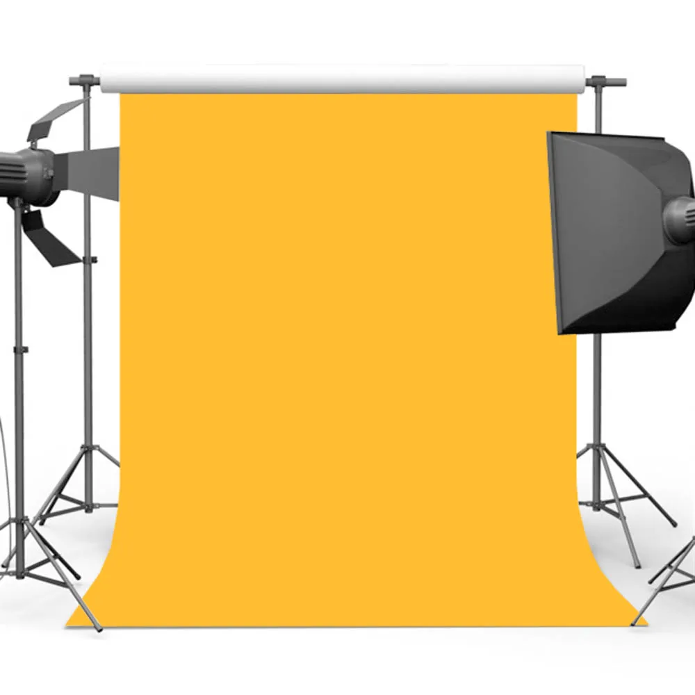 Mehofoto 5x7 сплошной цвет желтый фон для фотографирования детей фото Фон Стенд студия
