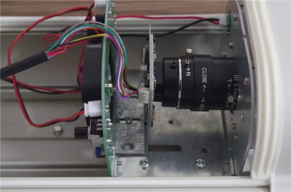 Просмотр номерного знака наблюдения sony 800TVL зум 5-50 мм объектив белый светильник День/Ночь Цвет безопасности WDR варифокальный CCTV камера